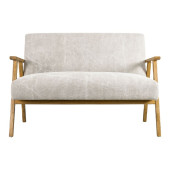 Linen 2-Seater Sofa – Natural 